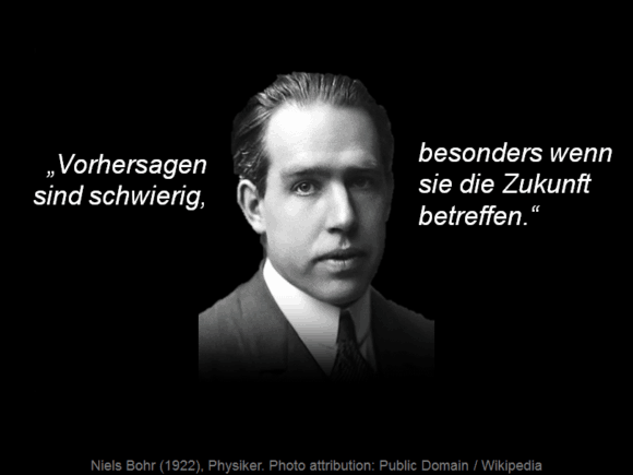 Prognosen Sind Schwierig Vor Allem Wenn Sie Die Zukunft Betreffen