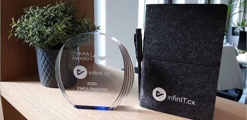 infinit.cx als Cyara EMEA-Partner des Jahres mit Customer Smiles Award 2020 ausgezeichnet